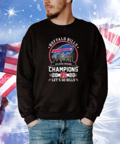Bills 2023 AFC East Division Champions Two-Sided Tee Shirts