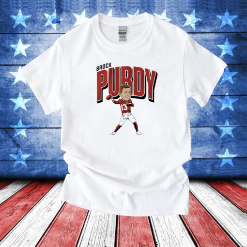 Brock Purdy Caricature San Francisco T-Shirts