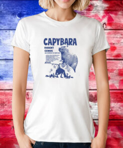 Capybara Rodent Genius T-Shirts