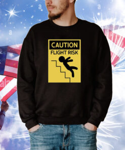 Caution Flight Risk Tee Shirts