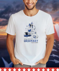 Escape from the ordinary read a book shirt