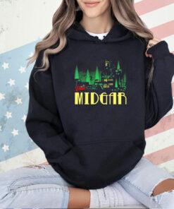 Final fantasy visit midgar T-shirt