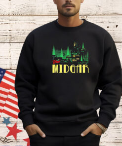 Final fantasy visit midgar T-shirt