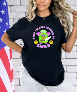 Furby stop telling women to smile T-shirt