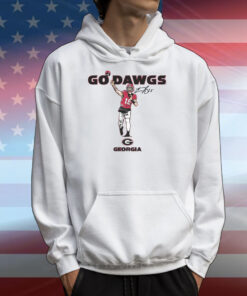 Georgia Football: Carson Beck Go Dawgs T-Shirts