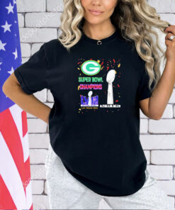 Green Bay Packers Super Bowl Champions LVIII Las Vegas 2024 T-shirt