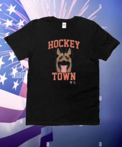 Hockey Town Dog Mask T-Shirt