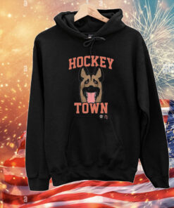 Hockey Town Dog Mask Tee Shirt