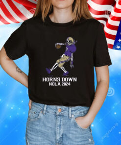 Horns Down WA Nola 2024 T-Shirt