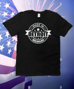 Jj In Nh Made In Detroit Michigan T-Shirt