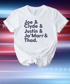 Joe & Clyde & Justin & Ja'marr & Thad New T-Shirt