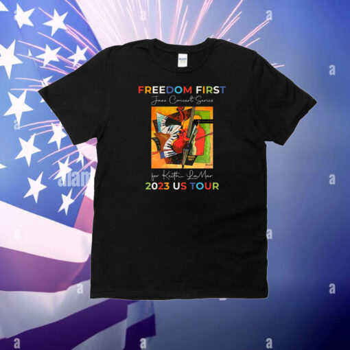 Justice For Keith Lamar Freedom First 2023 World Tour T-Shirt