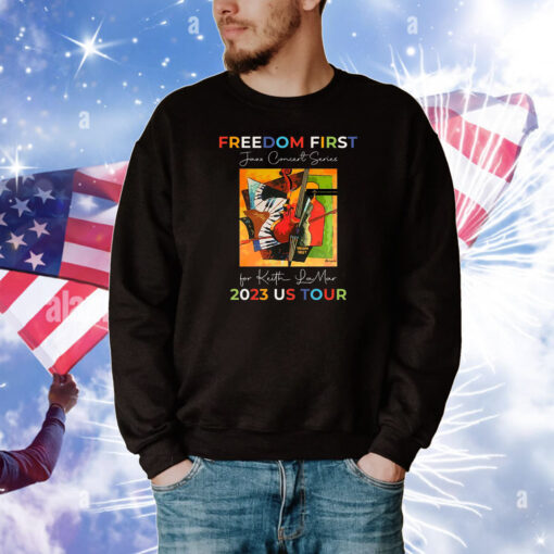 Justice For Keith Lamar Freedom First 2023 World Tour Tee Shirts