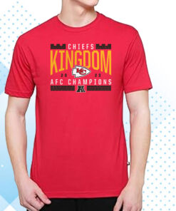 Kansas City Chiefs 2023 Afc Champions Hometown Not Done T-Shirt