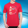Kansas City Chiefs 2023 Afc Champions Right Side Draw T-Shirt