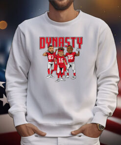 Kansas City: Dynasty Caricatures Tee Shirts