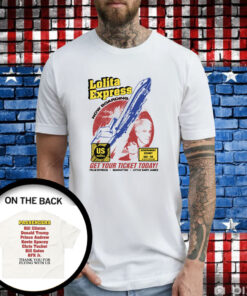 Lolita Express Get Your Tickets Today T-Shirt