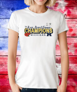 Michigan Rose Bowl Champions 2024 TShirt