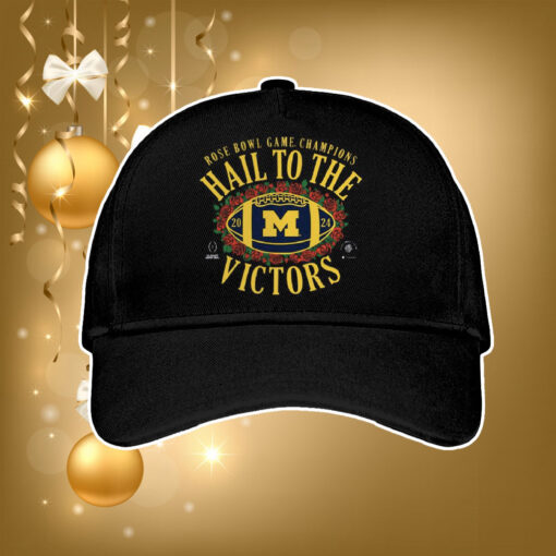 Michigan Rose Bowl Game Champions Hall To The Victors Cap