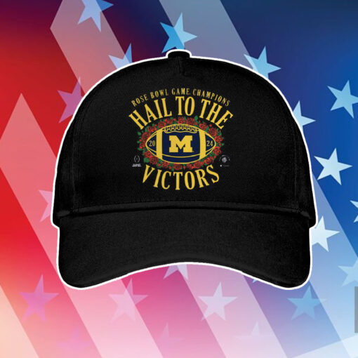 Michigan Rose Bowl Game Champions Hall To The Victors Cap