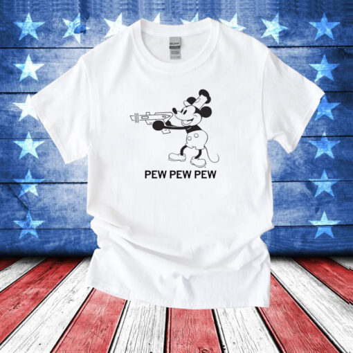 Mickey Pew Pew Pew STEAMBOAT T-Shirts