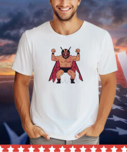 Mothman luchador shirt