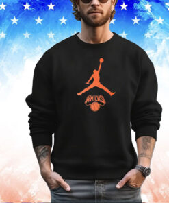 New York Knick Jordan Logo shirt