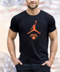 New York Knick Jordan Logo shirt