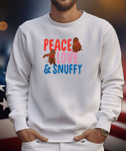 Peace Love & Snuffy Tee Shirts
