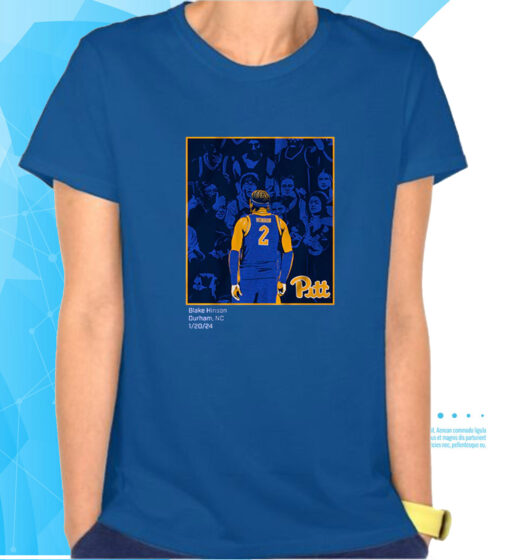 Pitt Basketball: Blake Hinson Hang It In The Louvre T-Shirts