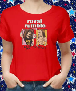 Royal Rumble 2000 Cactus Jack vs Triple H Shirts