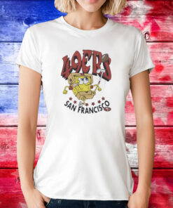 SpongeBob SquarePants x San Francisco 49ers Tee Shirts