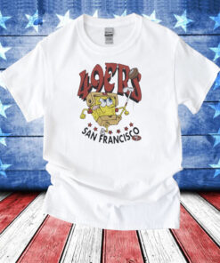 SpongeBob SquarePants x San Francisco 49ers T-Shirts