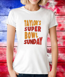 Taylor Super Bowl Sunday Tee Shirt