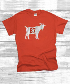 Travis Kelce GOAT 87 Kansas City T-Shirt