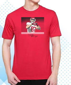 Travis Kelce: Throw Up the Heart Hands T-Shirt