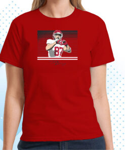 Travis Kelce: Throw Up the Heart Hands T-Shirts