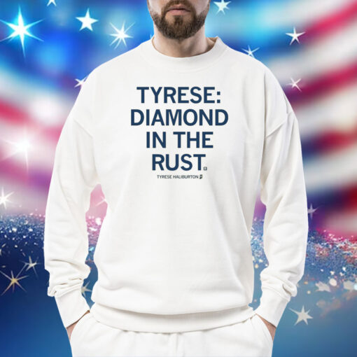 Tyrese Haliburton Diamond in the Rust Sweatshirt