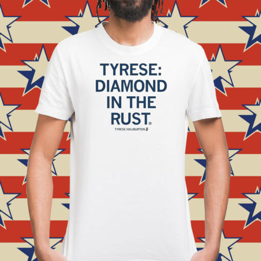 Tyrese Haliburton Diamond in the Rust Shirt