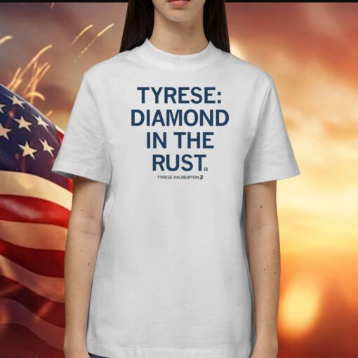 Tyrese Haliburton Diamond in the Rust Shirt