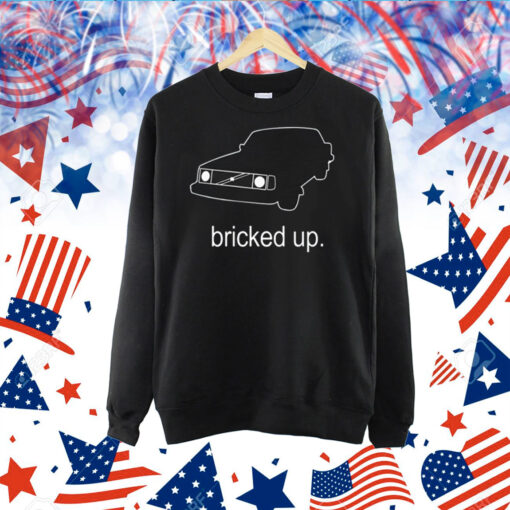 Volvo 240 Bricked Up Car TShirt