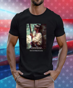 Vote From The Treeline Kentuckyrebelscum T-Shirt