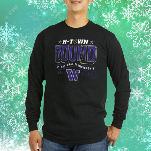 Washington Huskies College Football Playoff 2024 National Championship Game Longsleeve