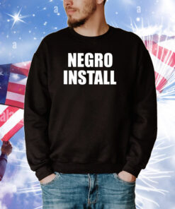 Woolie Versus Negro Install T-Shirts