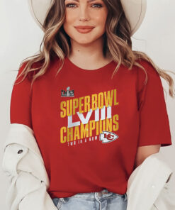 Kansas City Chiefs Super Bowl Lviii Champions Two In A Row Shirt