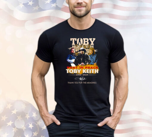 Toby Keith Rest In Peace 1961-2024 Shirt