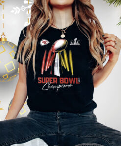 Kansas City Chiefs Super Bowl Lviii Champions Lombardi Trophy Shirt