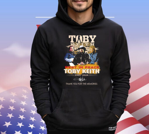 Toby Keith Rest In Peace 1961-2024 Shirt