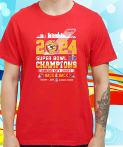 2024 Super Bowl Champions Kansas City Chiefs Back 2 Back Hoodie Shirt