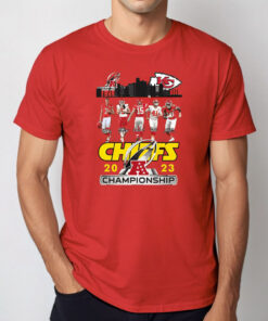 Chiefs AFC 2023 Championship Signature Super Bowl LVIII Shirt